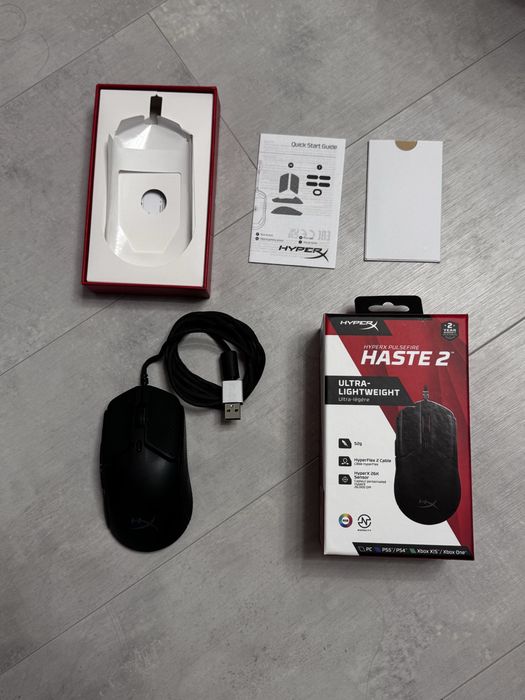 Игровая мышь hyperx pulsefire haste 2 ultra-lightweight