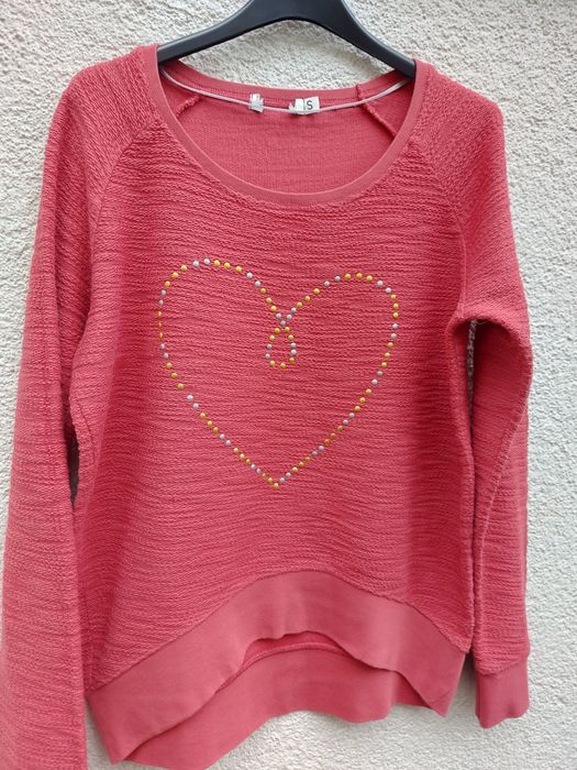 Bluzka-bluza z sercem rozmiar S