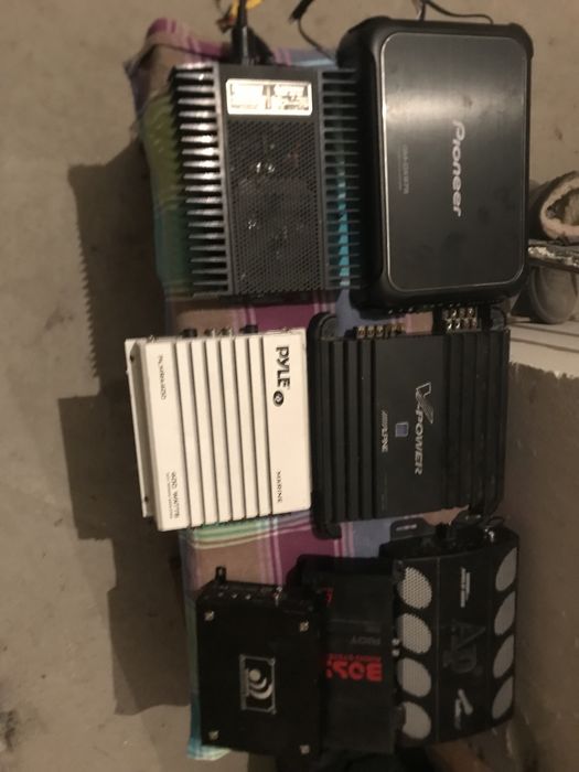 Підсилювачі звуку Pioner/Alpine