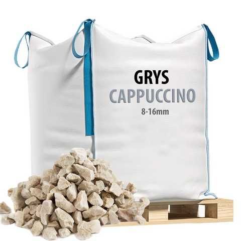 Grys Beżowy Ogrodowy Cappuccino 8-16mm lub 16-32mm TONA BigBag dostawa 0 zł