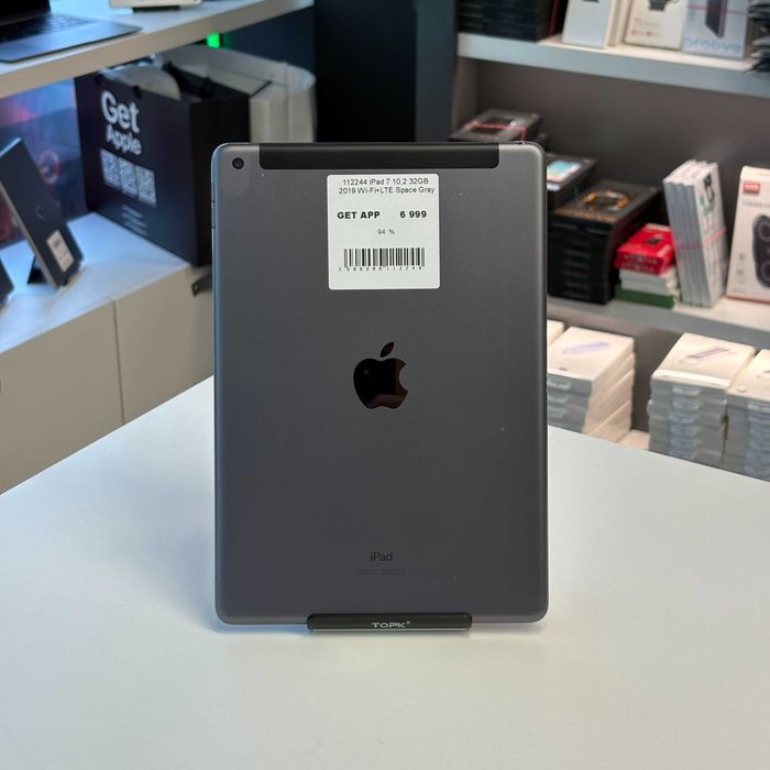 Планшет iPad 7 10.2” 32GB Wi-Fi + LTE • ГАРАНТІЯ • СТАН 9.8/10 112244