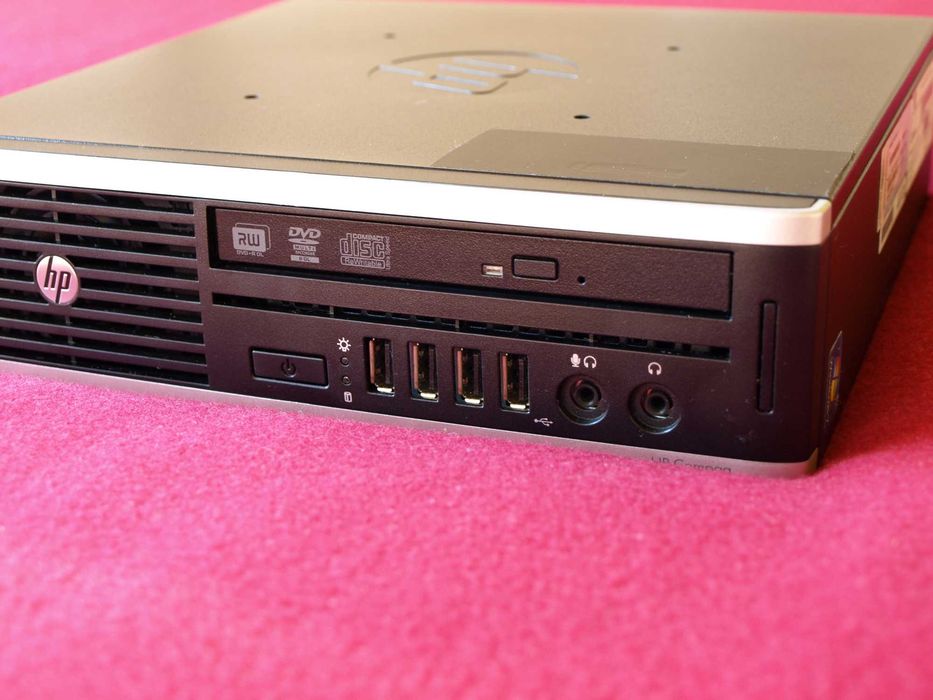 Mini PC HP Compaq 8200 Elite USDT | i3-2120 | 4GB RAM | 500GB | Windows 10 | Zasilacz