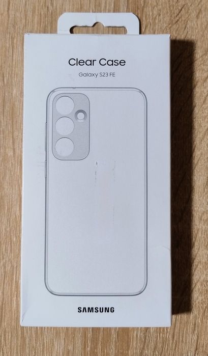 NOWE etui Samsung Galaxy S23 FE Clear Case przezroczysty ORYGINAŁ