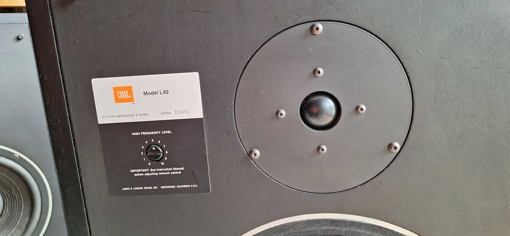 Kolumny  JBL  L40 + standy w cenie