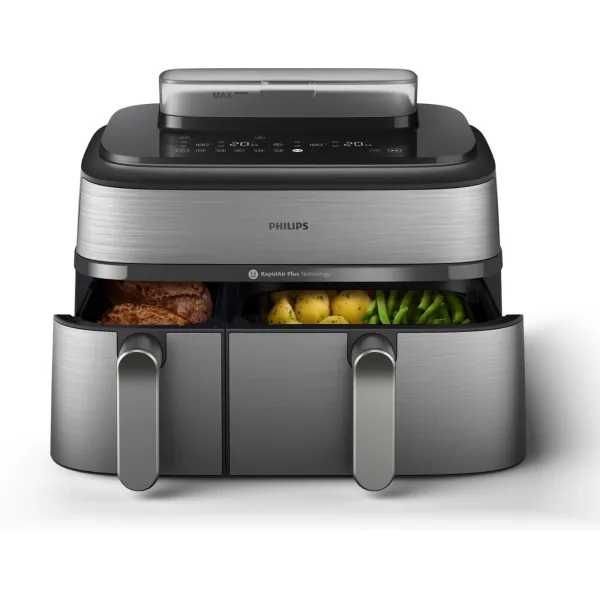 Мультипіч Philips Dual Basket Airfryer 5000 Series NA555/00