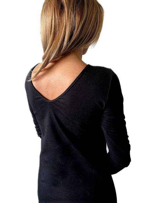 Sukienka czarna midi nowa dzianinowe