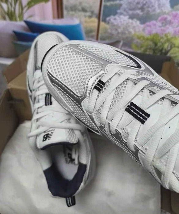 SNEAKERSY Damskie białe