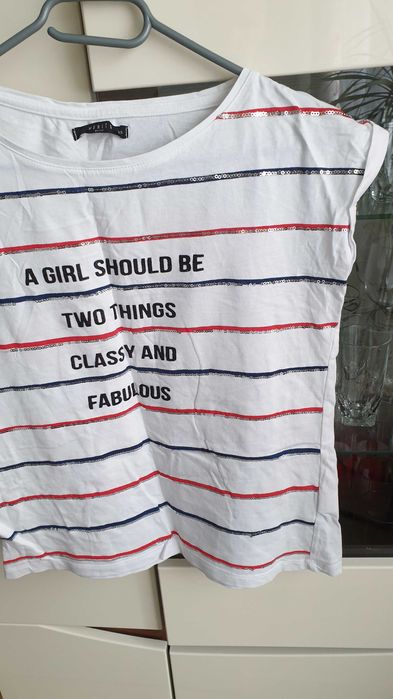 Tshirt damski Mohito cekiny