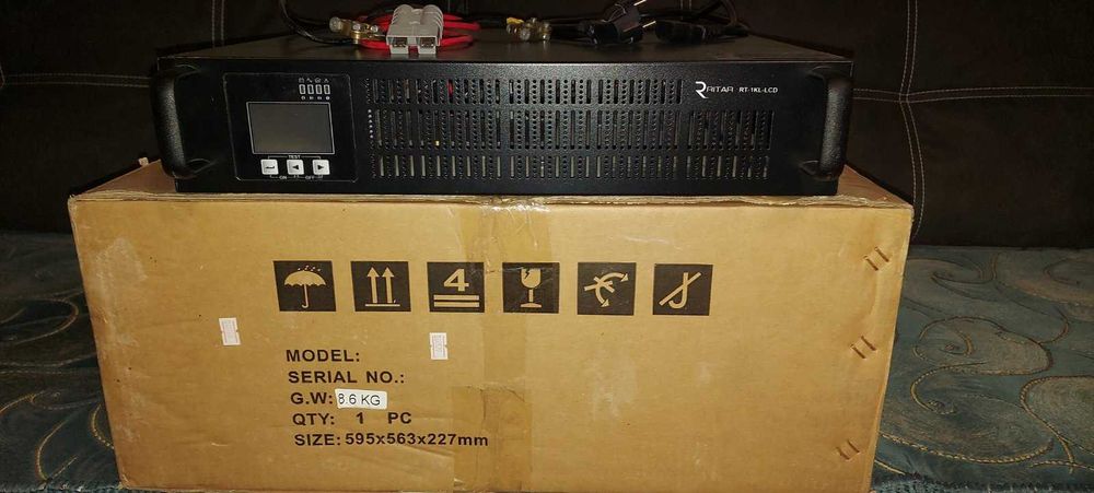 UPS Ritar RT-1KL-LCD  1000VA/900W