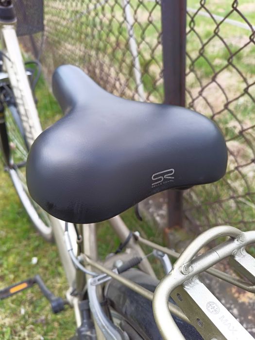 Rower Damski Miejski z koszem Rama Aluminiowa 19" Shimano Stan BDB Dynamo