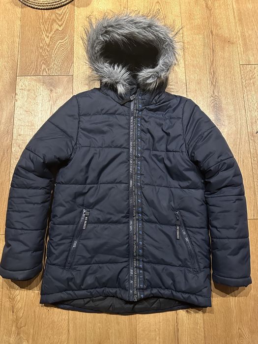 Bardzo ciepła długa kurtka Coccodrillo roz 146