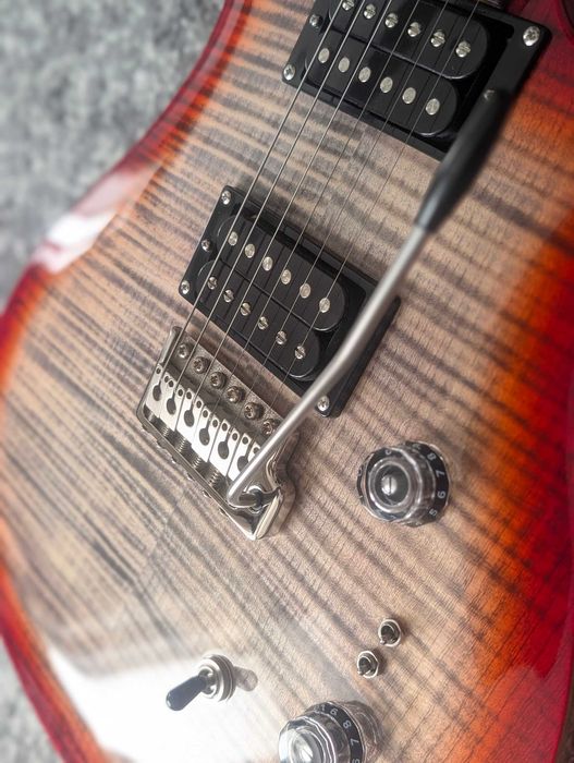 PRS SE Custom 24-08 - Charcoal Cherry Burst