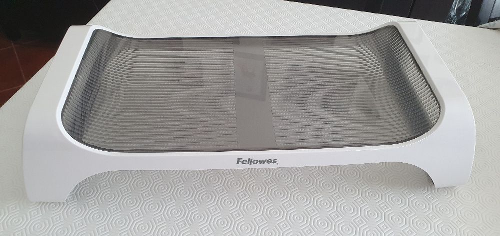 Fellowes Monitor Stand I-Spire, ABS Plastic, White/Gray64551967335682120