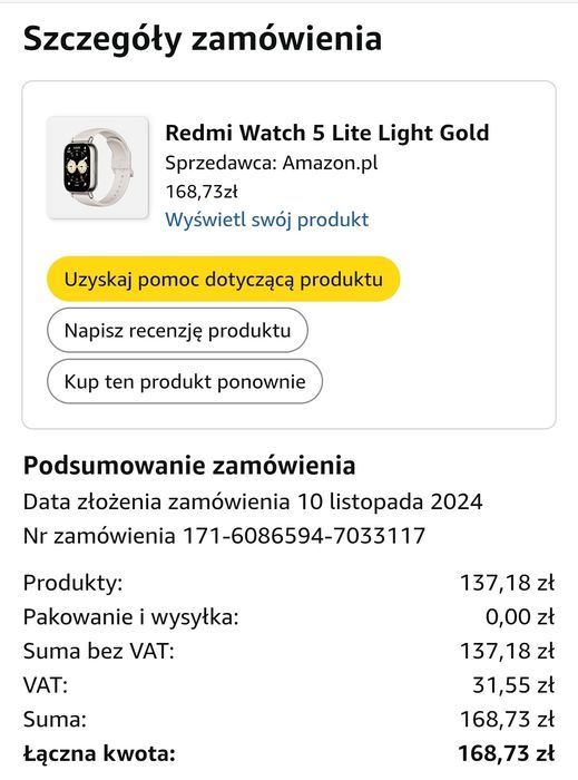 POCO C75 8/256 + Redmi Watch 5 Lite + gwarancja + gratis