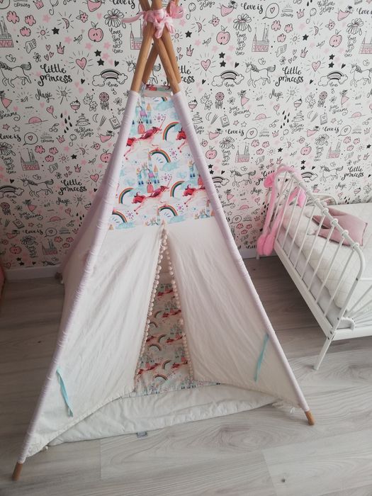 Namiot tipi dla dziewczynki
