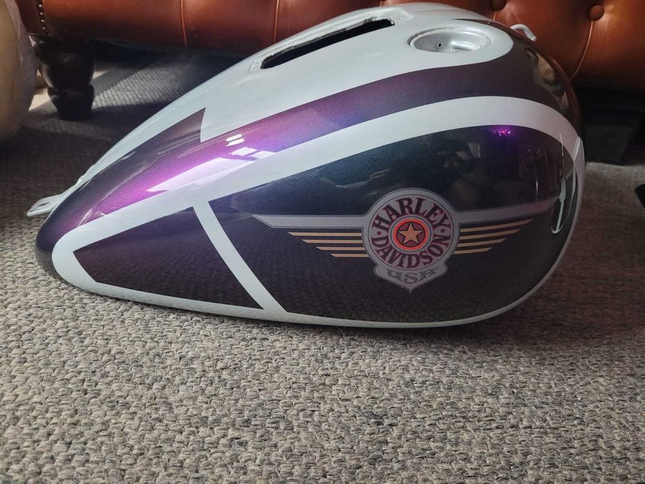 Harley Davidson Softail conjunto de latas depósito e guarda lamas