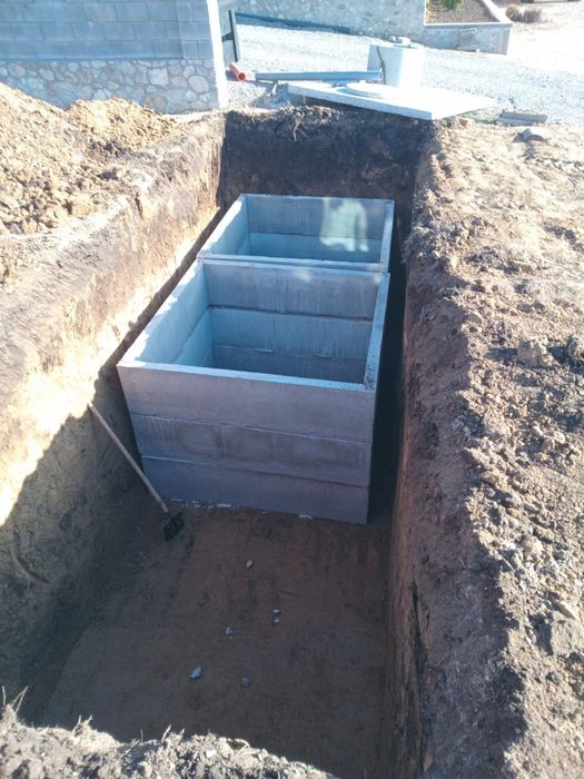 Кільця бетонні.Септик під ключ.