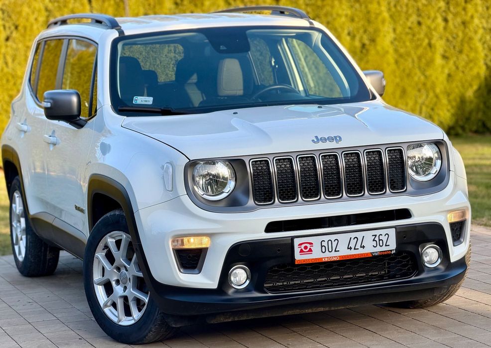 Jeep Renegade 1.3  TURBO benzyna // Automat // salon Polska // BEZWYPADKOWY