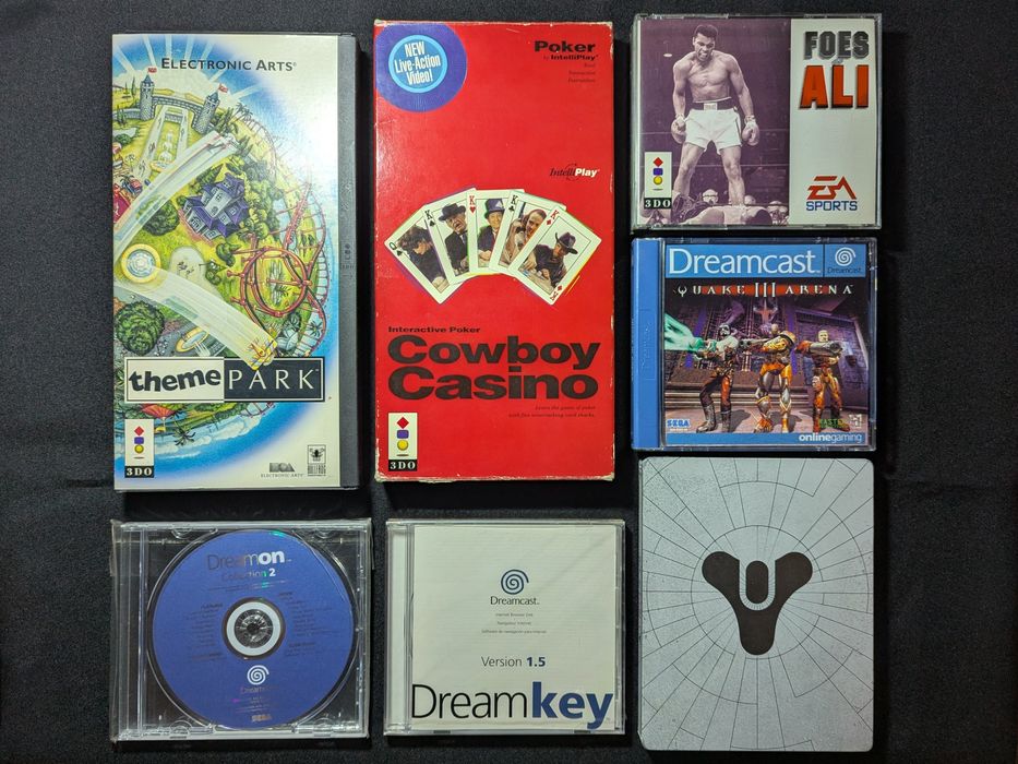 Диски Ps4 3DO Sega Dreamcast