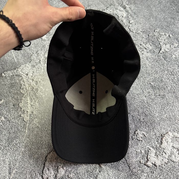 Кепка чорна чоловіча under urmour CENTER logo , андер армур кепка