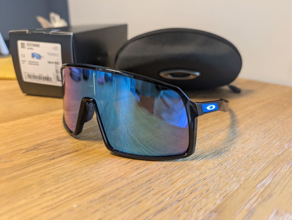 Oakley Sutro - Polished Black / Prizm Sapphire