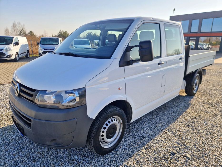 Volkswagen TRANSPORTER 2.0 TDI 102 KONNA 6 OSOBOWA BRYGADÓWKA DOKA SKRZYNIA 2.35 M GWARANCJA