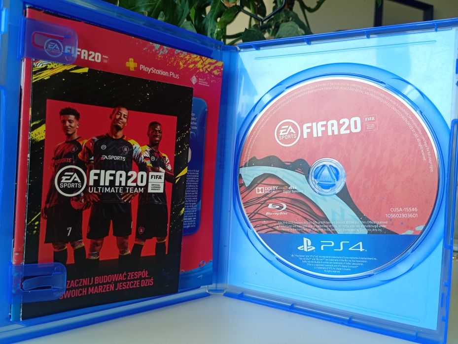 Gra FIFA 20 na PS4