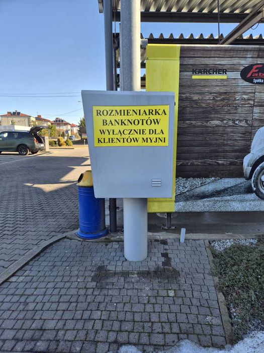 Rozmieniarka CAR-WASH do myjni/automat do rozmiany pieniędzy