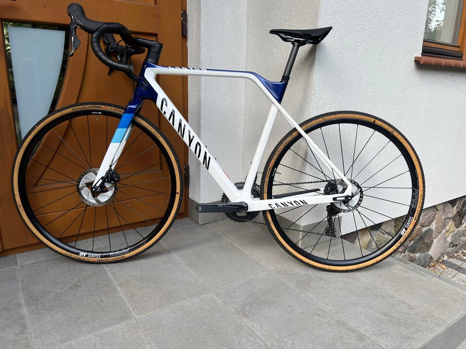 Canyon Inflite CF SL 7 rower gravel / przełaj (CX) malowanie Alpecin