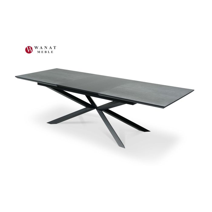 Stół ze spieku kwarcowego rozkładany 180-260x100cm Savoia