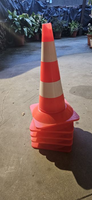 5 cones de sinalização