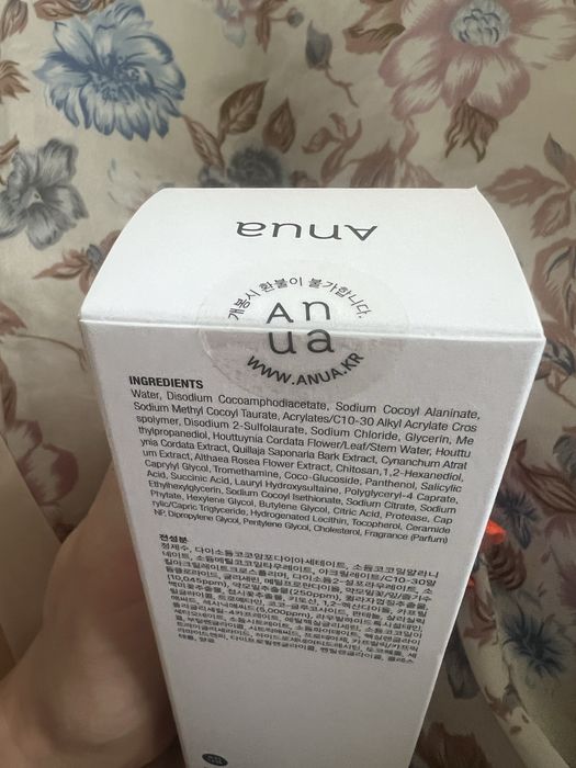 Набір Anua  сироватка +крем  (Azelaic Acid 10), пінка Anua