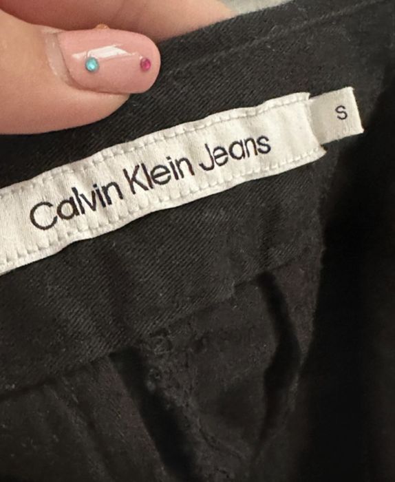 Czarne eleganckie spodnie Calvin Klein | S / 36 | nowe