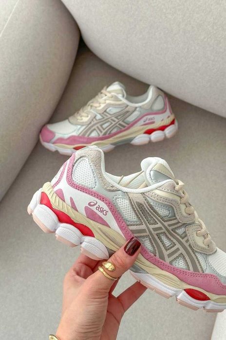 ‼️АКЦІЯ ‼️Кроссовки Женские Asics Gel-NYC 1090  Beige Pink/Кросівки Жіночі Асікc