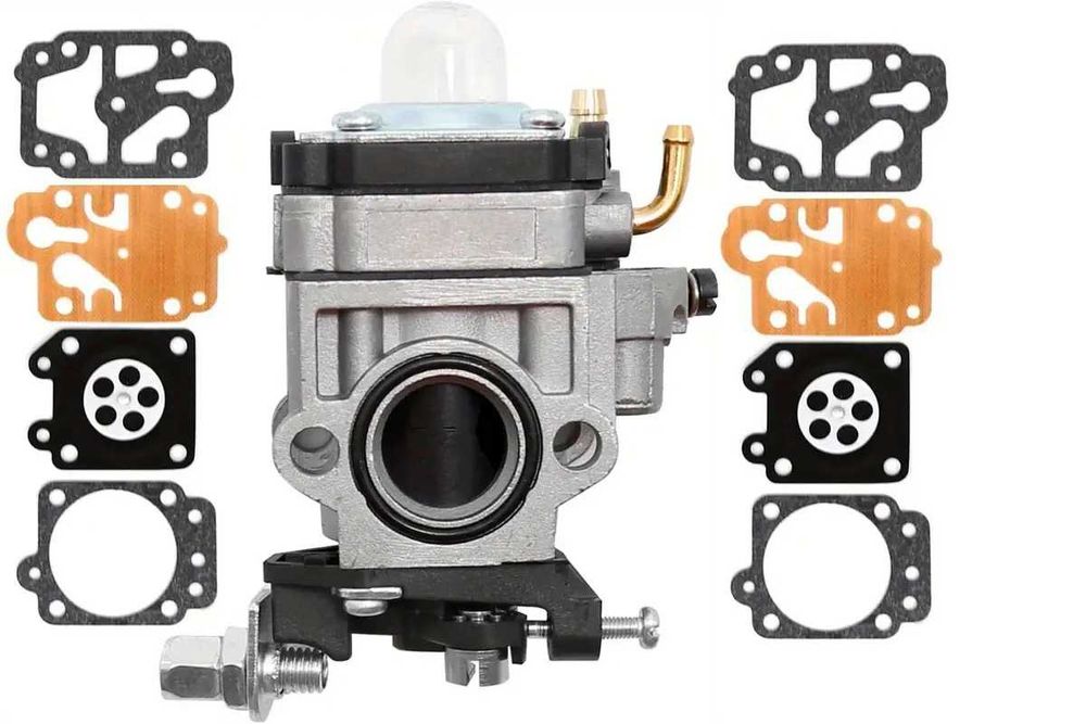 Карбюратор бензокоси + 2 ремкомплекта