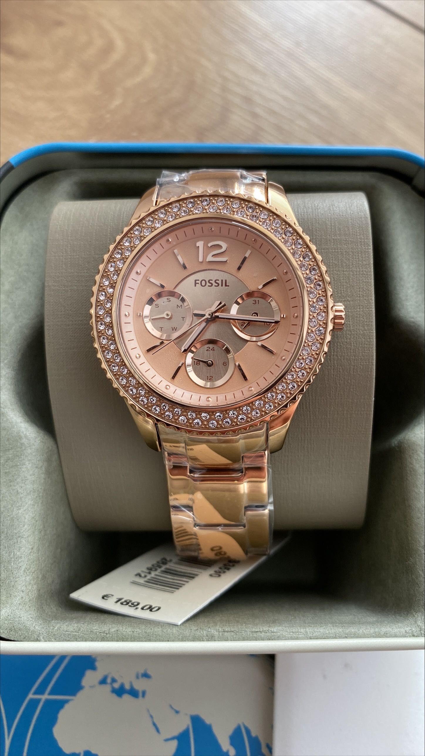 Nowy Fossil ES3590 zegarek damski Stella ES 3590 dla kobiety