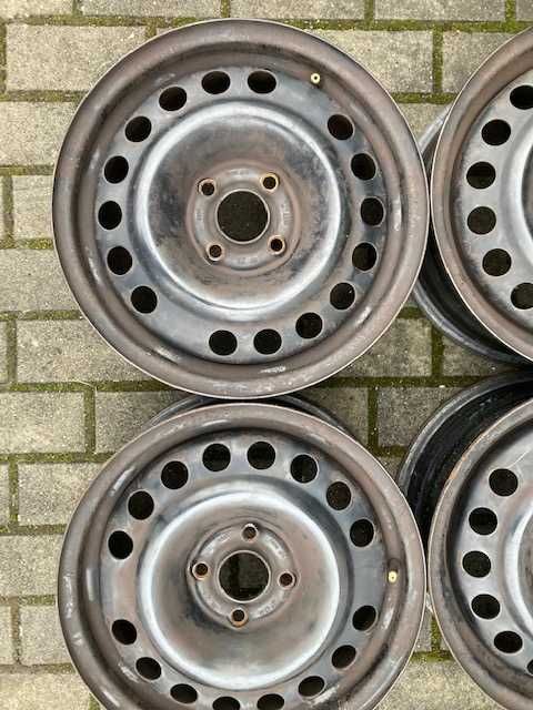 Felgi stalowe Opel 15 cali 4x100 et49 komplet 6x15 opel meriva
