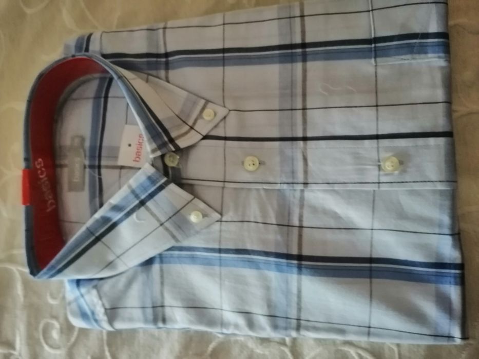 Camisas de homen grandes com manga comprida