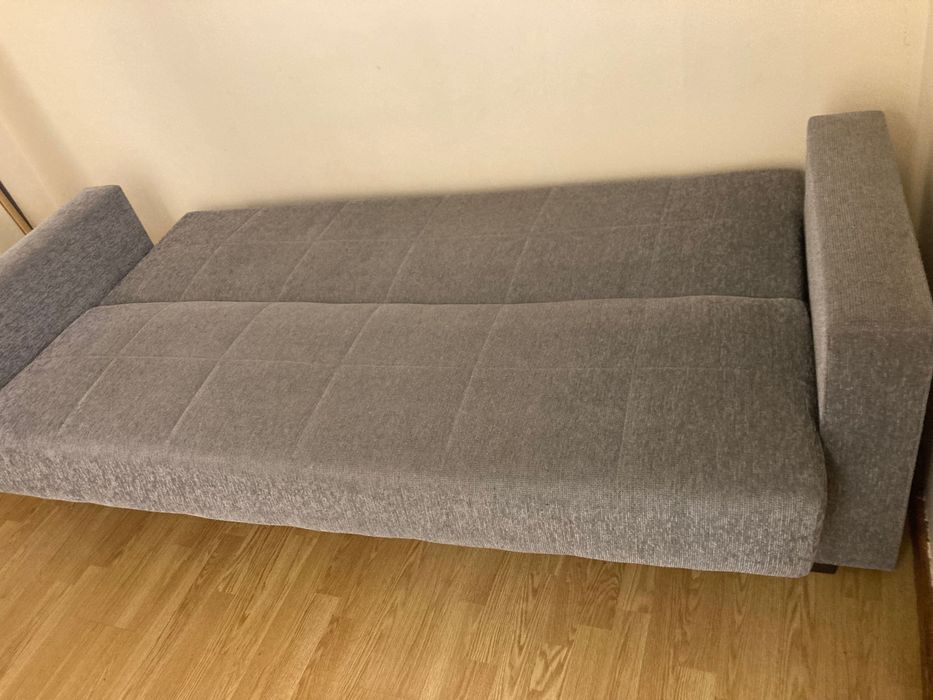 Sofá Cama Nora cinza