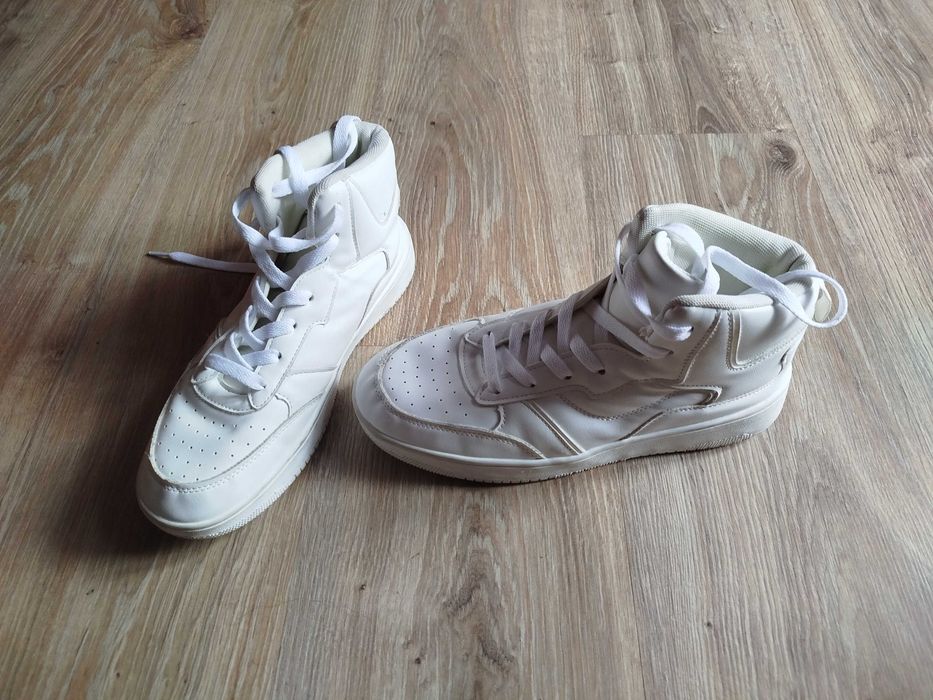 Sneakersy białe wysokie Primark