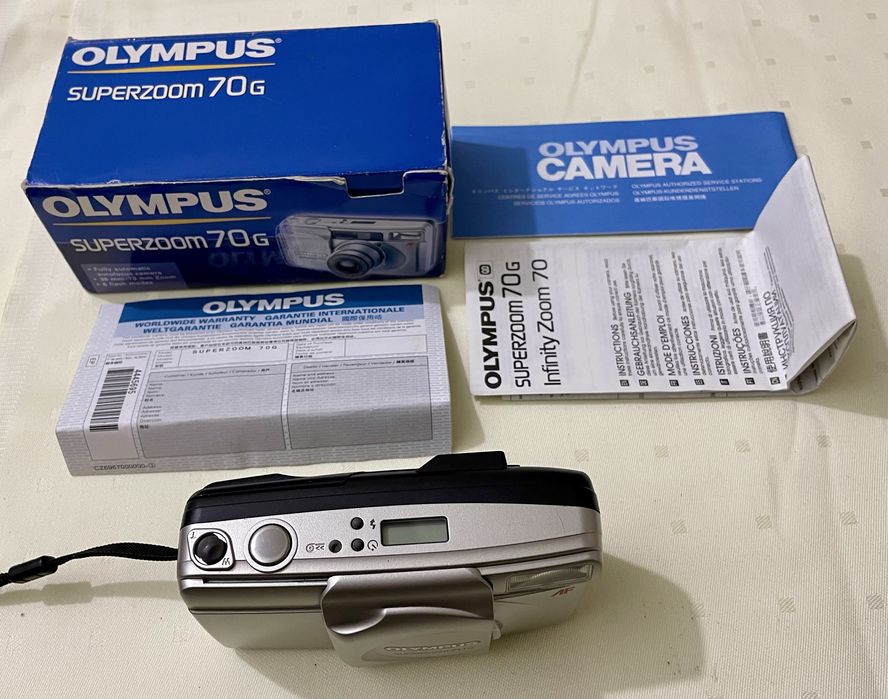 Aparat kolekcjonerski Olympus superzoom 70G