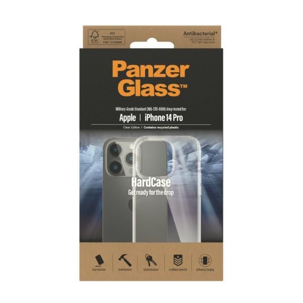 PanzerGlass HardCase iPhone 14 Pro 6,1Antibacterial Military grade transparent 0402