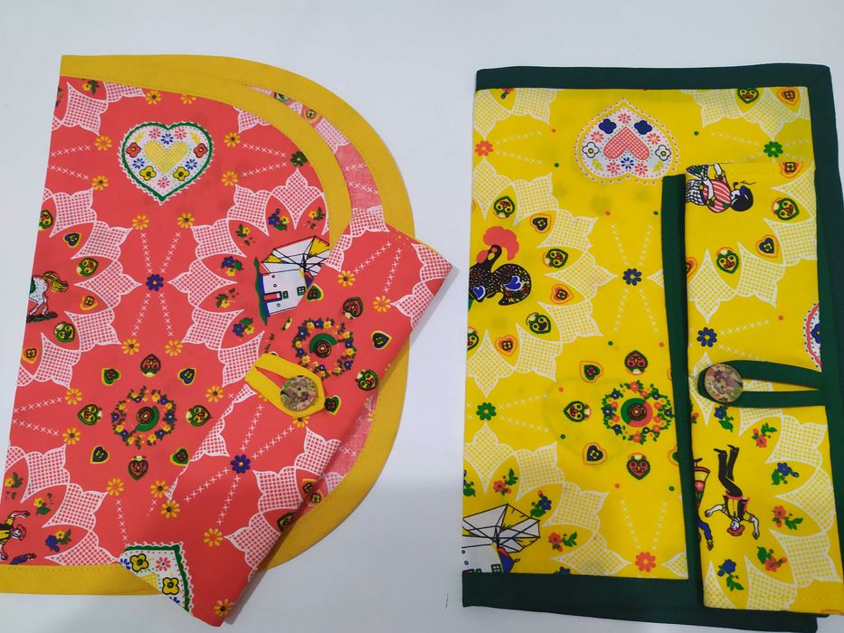 Individuais com porta talheres