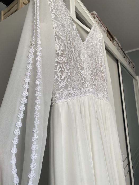 Suknia ślubna boho