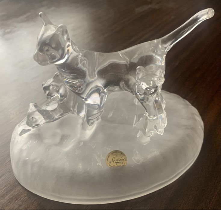 Peça decorativa Cristal D’Arques