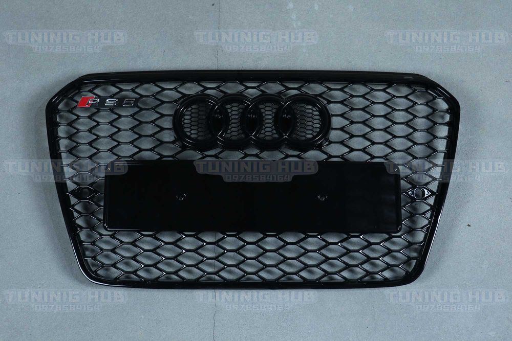 решетки радиатора ауди audi a1 q3 a4 q5 a6 a7 a8 rs s-line s решітки