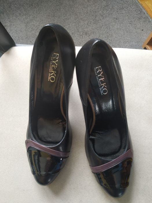 Buty skórzane Ryłko rozm 38,5