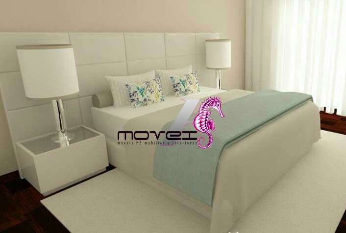 Cama Estofada 009+ Estrado Novo