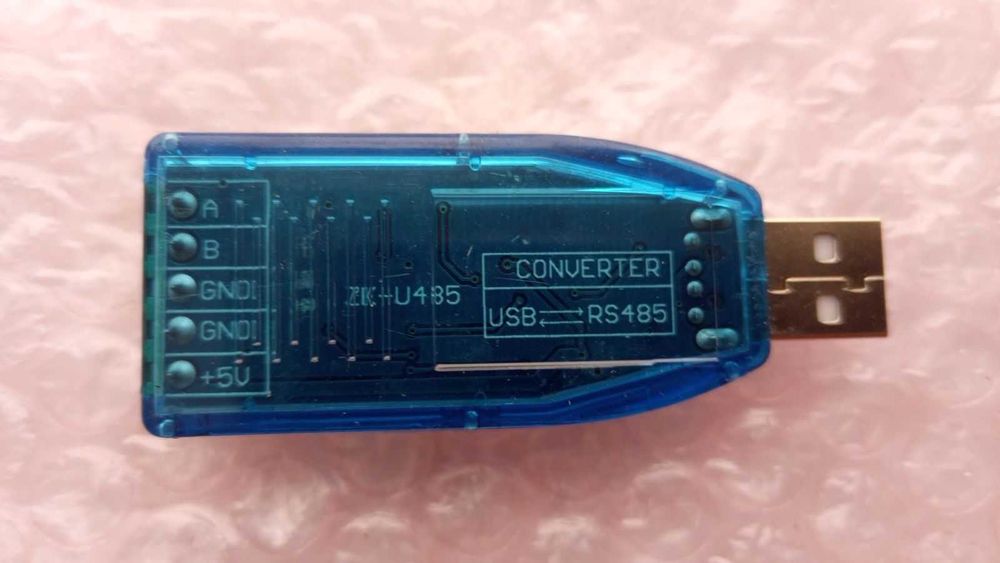 RS485 / USB  CH340G адаптер в корпусе захист ліній виходів TVS від ESD