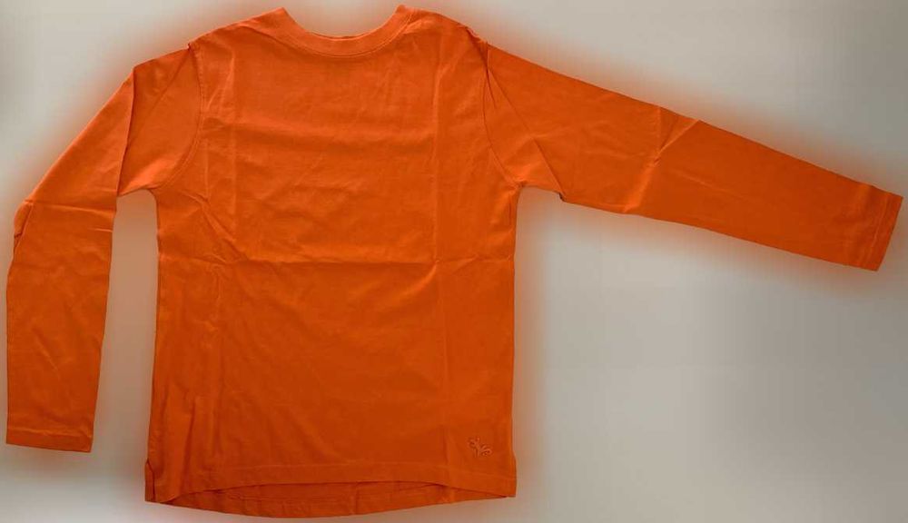 T-Shirt de Criança Unissexo, Laranja Vivo, Nova